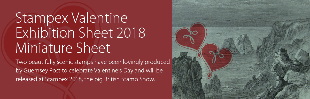 Stampex Valentine Exhibition Sheet 2018